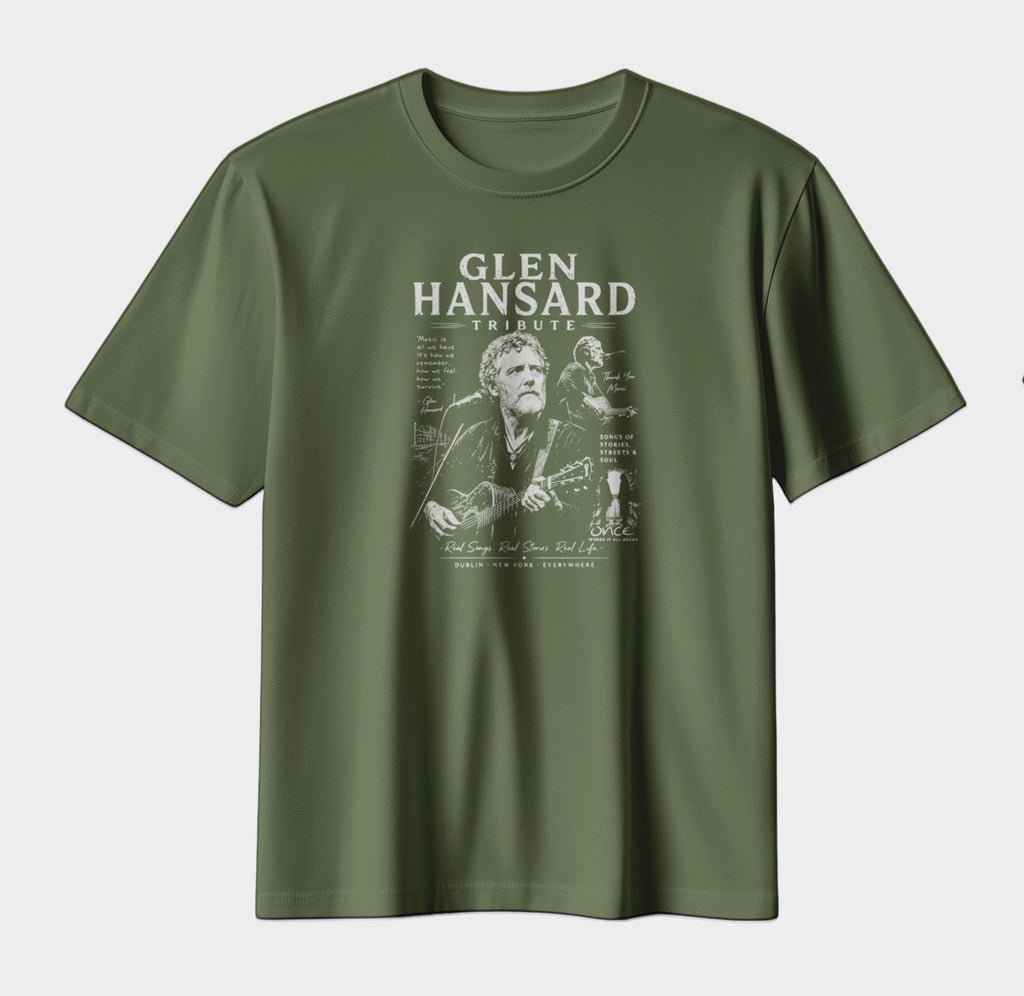 Glen Hansard Tribute Vintage Graphic T-Shirt – Retro Indie Folk Music Tee
